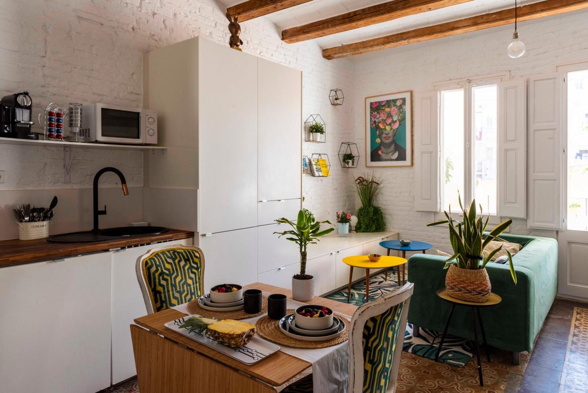 Enchanting 2 Bedroom Flat With Terrace Near Placa Espanya Барселона Экстерьер фото